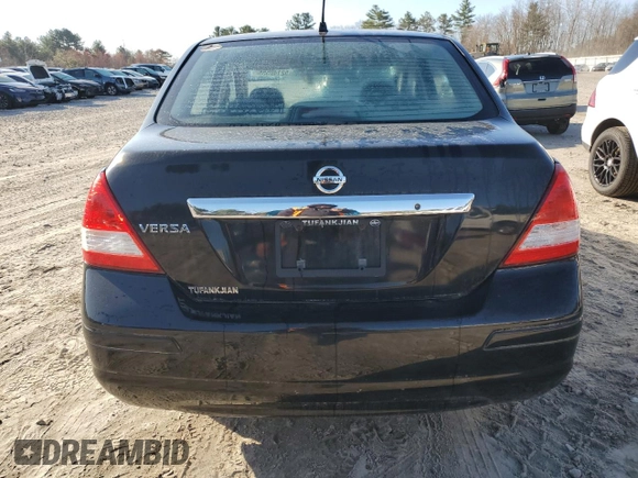2010 Nissan Versa S with VIN 3N1BC1APXAL389593, listed as a Copart auction lot 52140555 with 110,438 mi miles and Non Repairable. Bid and sale history available at DreamBid. Image 6.