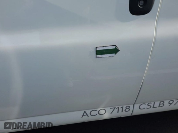 2015 Chevrolet Express Cargo Van with VIN 1GCWGFCB4F1152758, listed as a IAAI auction lot 42069155 with 111,344 mi miles. Bid and sale history available at carsss.com. Image 1.