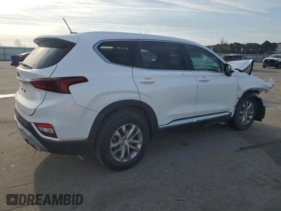 2019 Hyundai Santa Fe SE with VIN 5NMS23AD3KH113403, listed as a Copart auction lot 49791845 with 115,486 mi miles and Salvage Title. Bid and sale history available at carsss.com. Image 3.