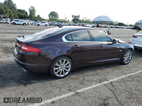 2011 Jaguar XF Premium with VIN SAJWA0GB1BLS08325, listed as a Copart auction lot 61190335 with 61,656 mi miles and Salvage title. Bid and sale history available at DreamBid. Image 3.