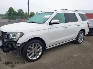 2019 Ford Expedition Platinum with VIN 1FMJU1MT1KEA68098, listed as a IAAI auction lot 42594143 with 116,813 mi miles and . Bid and sale history available at DreamBid. Image 18.