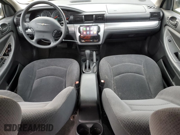 2005 Chrysler Sebring Touring with VIN 1C3EL56R65N622875, listed as a Copart auction lot 41387775 with 61,253 mi miles and Salvage title. Bid and sale history available at DreamBid. Image 8.