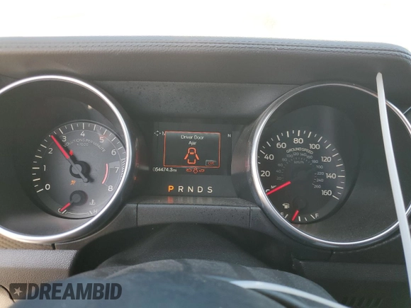 2021 Ford Mustang EcoBoost with VIN 1FA6P8TH2M5134819, listed as a Copart auction lot 44556455 with 54,474 mi miles and Salvage Title. Bid and sale history available at carsss.com. Image 9.