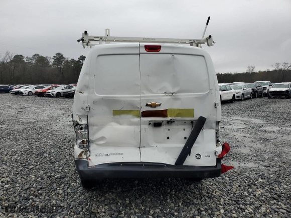 2015 Chevrolet City Express Cargo Van LS with VIN 3N63M0YN3FK712275, listed as a Copart auction lot 88351955 with 85,728 mi miles and Salvage Title. Bid and sale history available at carsss.com. Image 6.