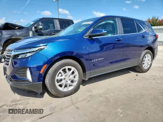 2022 Chevrolet Equinox LT с VIN 3GNAXKEV8NL303741, выставлен на аукционе Copart как лот 64675015 с пробегом 34 410 миль миль и Списание • Salvage title. История ставок и продаж доступна на DreamBid. Изображение 1.