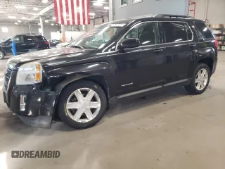 2011 GMC Terrain SLT-1 with VIN 2CTFLVEC2B6437675, listed as a Copart auction lot 76407814 with 125,283 mi miles and Salvage Title. Bid and sale history available at carsss.com. Image 1.