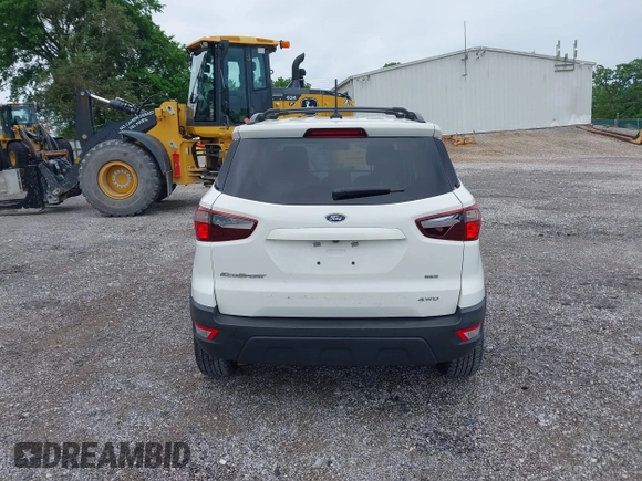2018 Ford EcoSport SES with VIN MAJ6P1CL1JC248961, listed as a IAAI auction lot 41918876 with 65,264 mi miles and . Bid and sale history available at DreamBid. Image 16.
