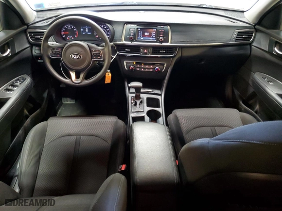 2016 Kia Optima LX with VIN KNAGT4L38G5089068, listed as a Copart auction lot 52917615 with 34,084 mi miles and Salvage Title. Bid and sale history available at carsss.com. Image 8.