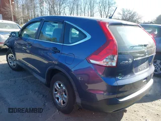 2014 Honda CR-V LX with VIN 2HKRM4H3XEH705576, listed as a IAAI auction lot 41280825 with 124,845 mi miles. Bid and sale history available at carsss.com. Image 3.