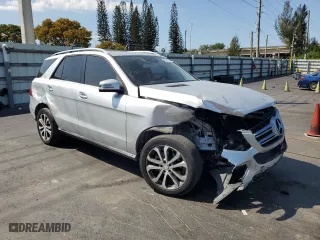 2016 Mercedes-Benz GLE with VIN 4JGDA5JB0GA662351, listed as a Copart auction lot 49371685 with 74,153 mi miles and Salvage Title. Bid and sale history available at carsss.com. Image 4.