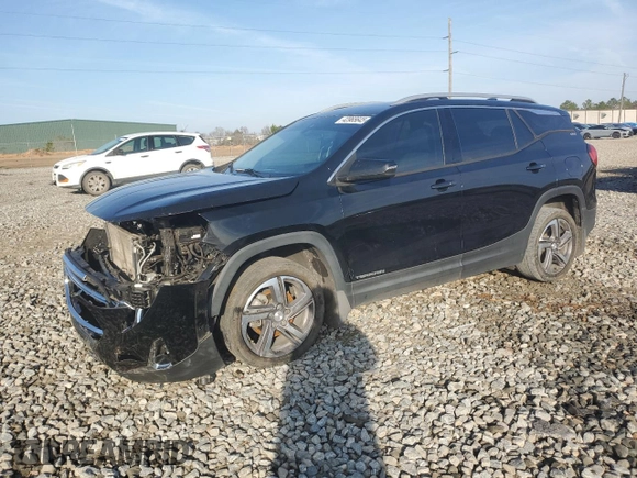 2019 GMC Terrain SLT with VIN 3GKALPEV1KL182827, listed as a Copart auction lot 42965645 with 146,442 mi miles and Salvage Title. Bid and sale history available at DreamBid. Image 1.