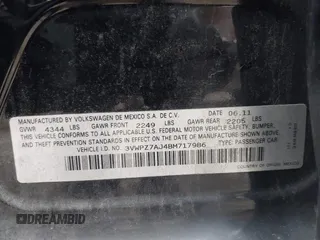2011 Volkswagen Jetta SE с VIN 3VWPZ7AJ4BM717986, выставлен на аукционе IAAI как лот 42451199 с пробегом 213 710 миль миль и . История ставок и продаж доступна на DreamBid. Изображение 9.