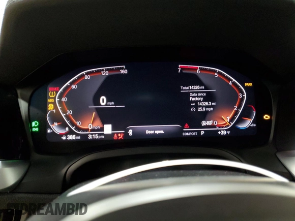 2023 BMW 4 Series 430i z VIN WBA23AT06PCL91792, wystawiony jako Copart lot #85511134 z przebiegiem 14 326 mil mil oraz Nie do naprawy. Historia ofert i sprzedaży dostępna na DreamBid. Obrazek 9.