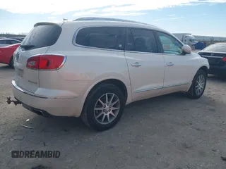2013 Buick Enclave Leather with VIN 5GAKRCKD6DJ263627, listed as a IAAI auction lot 41629321 with 142,906 mi miles. Bid and sale history available at carsss.com. Image 4.
