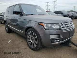 2017 Land Rover Range Rover with VIN SALGV5FE2HA360806, listed as a Copart auction lot 73036034 with 132,382 mi miles and Salvage title. Bid and sale history available at DreamBid. Image 4.