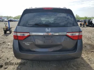2012 Honda Odyssey EX with VIN 5FNRL5H4XCB090508, listed as a Copart auction lot 55414565 with 207,346 mi miles and Clean Title. Bid and sale history available at carsss.com. Image 6.