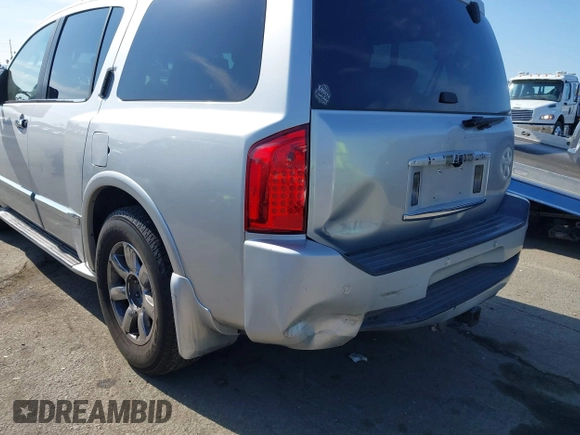 2004 Infiniti QX56 with VIN 5N3AA08CX4N810912, listed as a IAAI auction lot 41419673 with 169,057 mi miles. Bid and sale history available at carsss.com. Image 17.