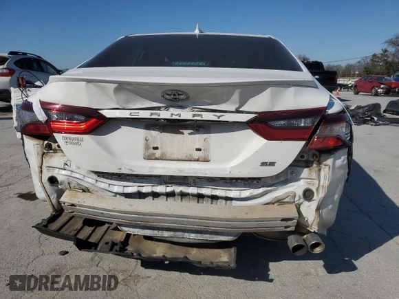 2021 Toyota Camry SE Nightshade with VIN 4T1G11AK5MU580812, listed as a Copart auction lot 48553545 with 86,337 mi miles and Salvage Title. Bid and sale history available at carsss.com. Image 6.