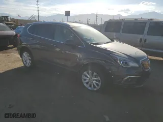2017 Buick Envision Premium I with VIN LRBFXESX9HD102073, listed as a Copart auction lot 76491084 with 91,107 mi miles and Salvage Title. Bid and sale history available at carsss.com. Image 4.