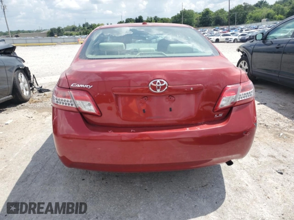 2011 Toyota Camry LE with VIN 4T1BF3EK3BU152848, listed as a Copart auction lot 60924305 with 90,225 mi miles and Salvage title. Bid and sale history available at DreamBid. Image 6.
