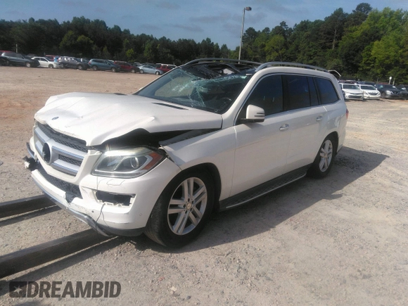 2014 Mercedes-Benz GL 450 z VIN 4JGDF7CE2EA287810, wystawiony jako IAAI lot #39696896 z przebiegiem 181 816 mil mil oraz . Historia ofert i sprzedaży dostępna na DreamBid. Obrazek 2.