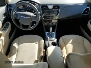 2014 Chrysler 200 LX with VIN 1C3CCBAB1EN197257, listed as a Copart auction lot 52205355 with 143,594 mi miles and Salvage Title. Bid and sale history available at carsss.com. Image 8.