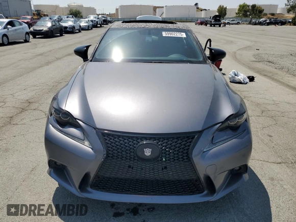2016 Lexus IS 350 z VIN JTHBE1D23G5023991, wystawiony jako Copart lot #59902275 z przebiegiem Nie podano mil oraz Szkoda całkowita • Salvage title. Historia ofert i sprzedaży dostępna na DreamBid. Obrazek 5.