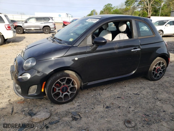 2013 FIAT 500 Turbo with VIN 3C3CFFHH4DT553904, listed as a Copart auction lot 53345335 with 150,548 mi miles and Clean Title. Bid and sale history available at carsss.com. Image 1.