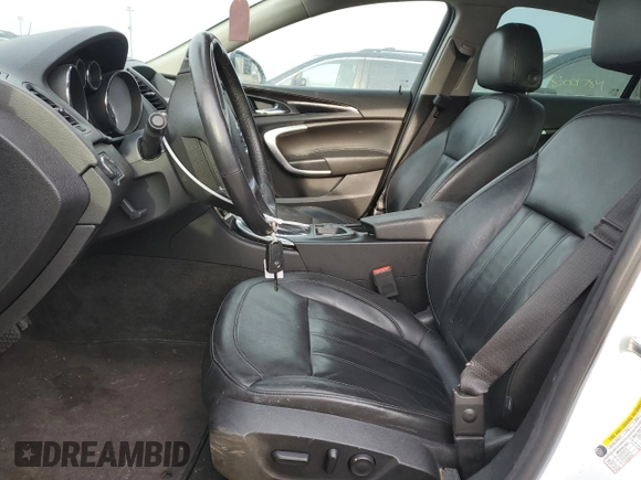 2011 Buick Regal CXL RL1 with VIN 2G4GN5EC4B9176246, listed as a Copart auction lot 84058274 with 127,229 mi miles and Clean Title. Bid and sale history available at DreamBid. Image 7.