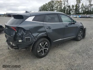 2023 Kia Sportage Hybrid EX with VIN KNDPVCAG6P7012667, listed as a Copart auction lot 70246434 with 21,595 mi miles and Salvage Title. Bid and sale history available at carsss.com. Image 3.