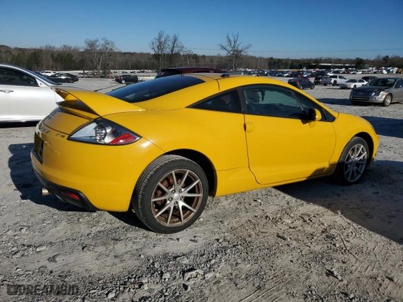 2009 Mitsubishi Eclipse GT with VIN 4A3AK34T69E011991, listed as a Copart auction lot 87921555 with 116,218 mi miles and Salvage Title. Bid and sale history available at carsss.com. Image 3.