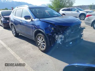 2017 Nissan Rogue SL with VIN JN8AT2MV8HW001701, listed as a IAAI auction lot 42222978 with 60,061 mi miles and . Bid and sale history available at DreamBid. Image 1.