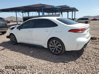 2020 Toyota Corolla SE with VIN JTDS4RCE5LJ016170, listed as a Copart auction lot 50969895 with 58,383 mi miles and Salvage Title. Bid and sale history available at DreamBid. Image 2.