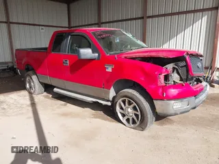 2005 Ford F-150 STX with VIN 1FTRX12WX5NB13071, listed as a IAAI auction lot 41235556 with 111,937 mi miles. Bid and sale history available at carsss.com. Image 1.