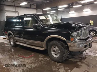 2001 Ford Excursion Limited z VIN 1FMNU43S41ED42856, wystawiony jako IAAI lot #41505179 z przebiegiem 266 980 mil mil oraz . Historia ofert i sprzedaży dostępna na DreamBid. Obrazek 1.