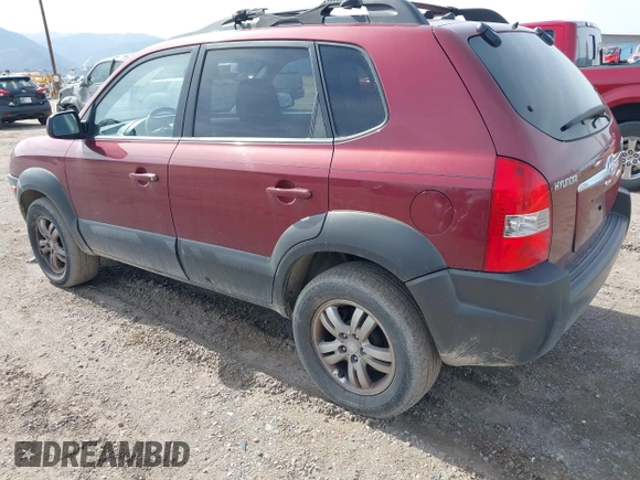 2007 Hyundai Tucson SE with VIN KM8JN72D27U615176, listed as a IAAI auction lot 41996325 with 130,396 mi miles and . Bid and sale history available at DreamBid. Image 3.