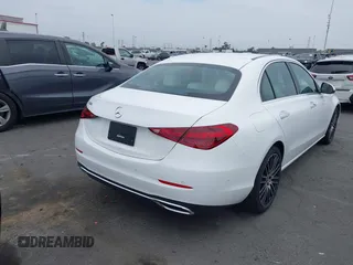 2023 Mercedes-Benz C 300 with VIN W1KAF4GB7PR092981, listed as a IAAI auction lot 42373437 with 18,028 mi miles and . Bid and sale history available at DreamBid. Image 4.