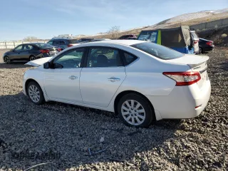 2013 Nissan Sentra FE+ S with VIN 3N1AB7AP7DL767245, listed as a Copart auction lot 46358725 with 61,035 mi miles and Salvage Title. Bid and sale history available at DreamBid. Image 2.