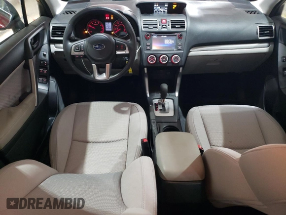 2018 Subaru Forester z VIN JF2SJABC4JH404359, wystawiony jako Copart lot #59132405 z przebiegiem 28 805 mil mil oraz Szkoda całkowita • Salvage title. Historia ofert i sprzedaży dostępna na DreamBid. Obrazek 8.