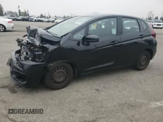 2018 Honda Fit LX with VIN 3HGGK5H46JM719413, listed as a Copart auction lot 59626105 with 114,977 mi miles and Salvage title. Bid and sale history available at DreamBid. Image 1.