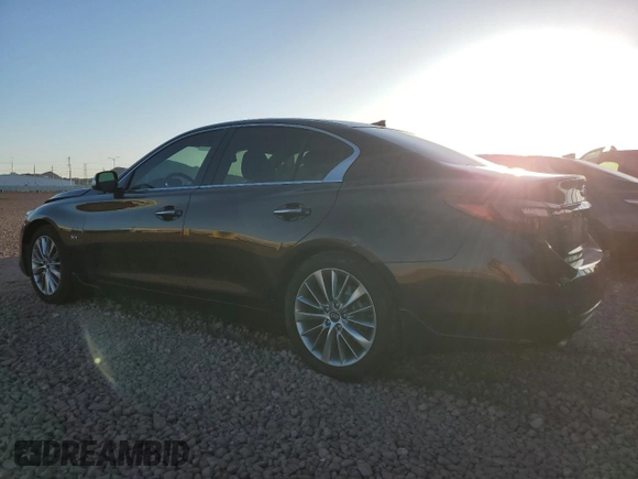 2018 Infiniti Q50 Sport z VIN JN1EV7AP9JM351062, wystawiony jako Copart lot #54391635 z przebiegiem 111 359 mil mil oraz Szkoda całkowita • Salvage title. Historia ofert i sprzedaży dostępna na DreamBid. Obrazek 2.