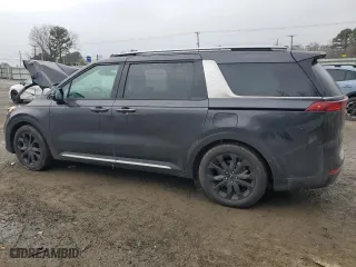 2024 Kia Carnival SX Prestige with VIN KNDNE5H34R6442728, listed as a Copart auction lot 45882535 with 50,492 mi miles and Salvage Title. Bid and sale history available at carsss.com. Image 2.