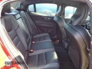 2019 Volvo S60 R-Design with VIN 7JR102FM1KG004368, listed as a Copart auction lot 55969514 with 39,872 mi miles and Salvage Title. Bid and sale history available at carsss.com. Image 10.