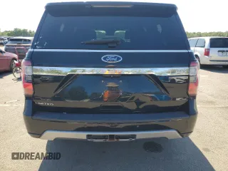 2018 Ford Expedition Max Limited z VIN 1FMJK2AT3JEA41256, wystawiony jako Copart lot #65239135 z przebiegiem 44 489 mil mil oraz Szkoda całkowita • Salvage title. Historia ofert i sprzedaży dostępna na DreamBid. Obrazek 6.