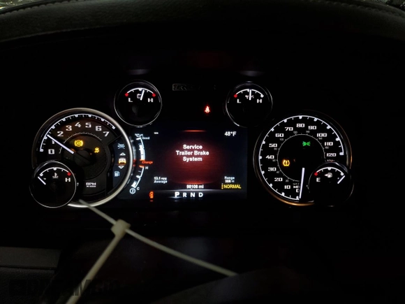 2018 Ram 1500 Rebel with VIN 1C6RR7YT3JS128802, listed as a Copart auction lot 50512365 with 98,106 mi miles and Salvage title. Bid and sale history available at DreamBid. Image 9.