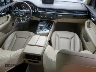 2018 Audi Q7 Premium Plus with VIN WA1LAAF79JD017453, listed as a Copart auction lot 53078955 with 57,654 mi miles and Salvage Title. Bid and sale history available at carsss.com. Image 8.