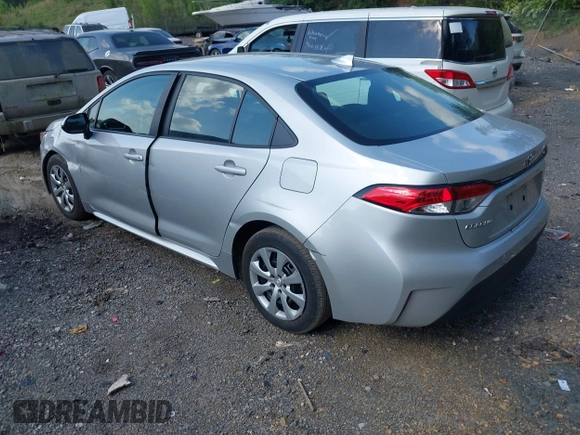 2023 Toyota Corolla LE with VIN 5YFB4MDE0PP065523, listed as a IAAI auction lot 42152439 with 39,679 mi miles. Bid and sale history available at carsss.com. Image 3.