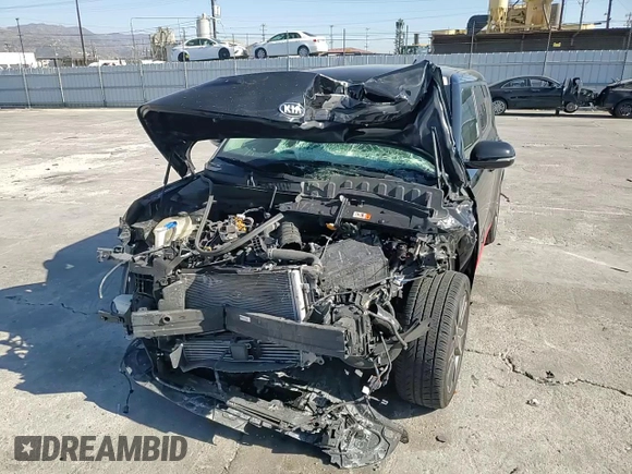 2021 Kia Soul Turbo with VIN KNDJ53AF0M7749405, listed as a Copart auction lot 46735405 with Not Provided miles and Salvage Title. Bid and sale history available at DreamBid. Image 11.