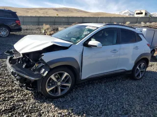 2018 Hyundai Kona Limited with VIN KM8K3CA51JU147543, listed as a Copart auction lot 45017805 with 54,651 mi miles and Salvage Title. Bid and sale history available at carsss.com. Image 1.