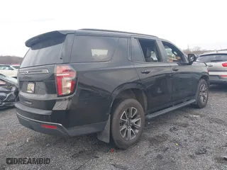 2021 Chevrolet Tahoe Z71 with VIN 1GNSKPKD1MR491988, listed as a IAAI auction lot 41091147 with 17 mi miles. Bid and sale history available at carsss.com. Image 4.
